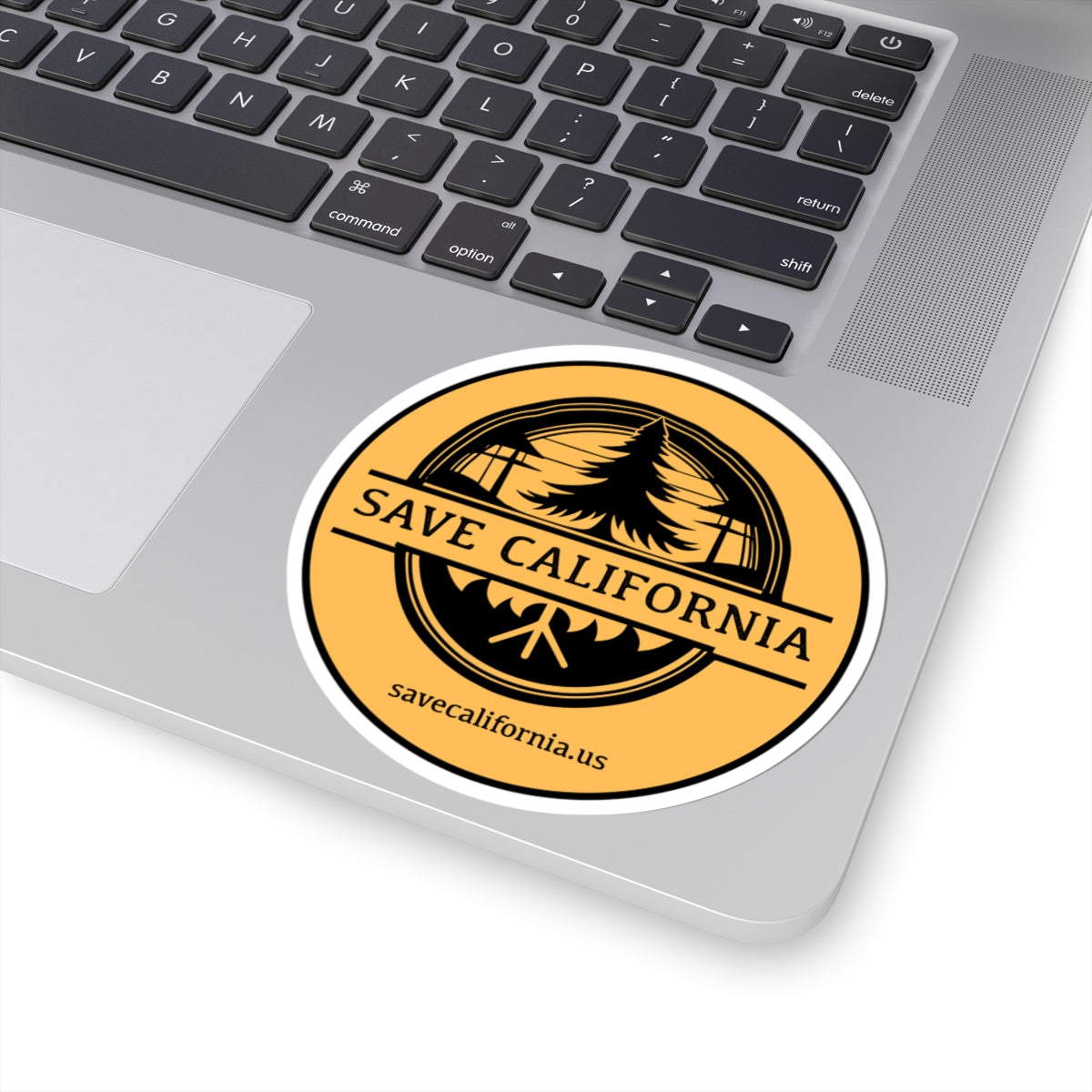 Save California - Original/OrangeLogo - Sticker
