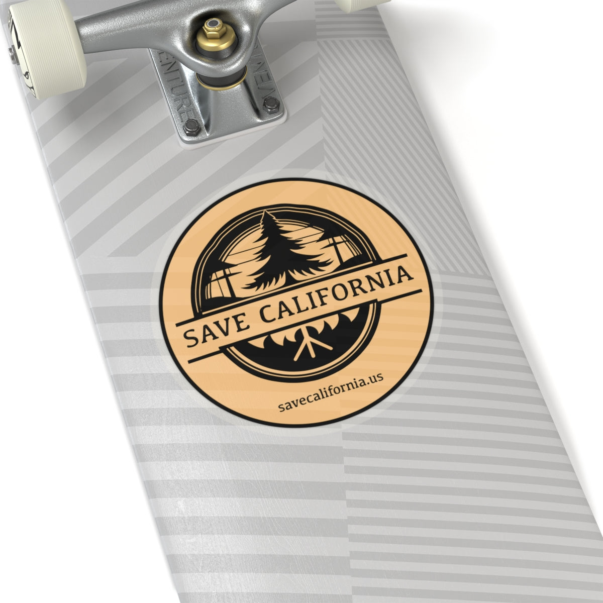 Save California - Original/OrangeLogo - Sticker